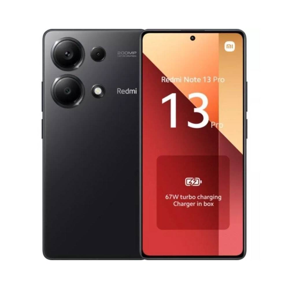 Mobilusis telefonas Redmi Note 13 Pro, 256 GB, juodas