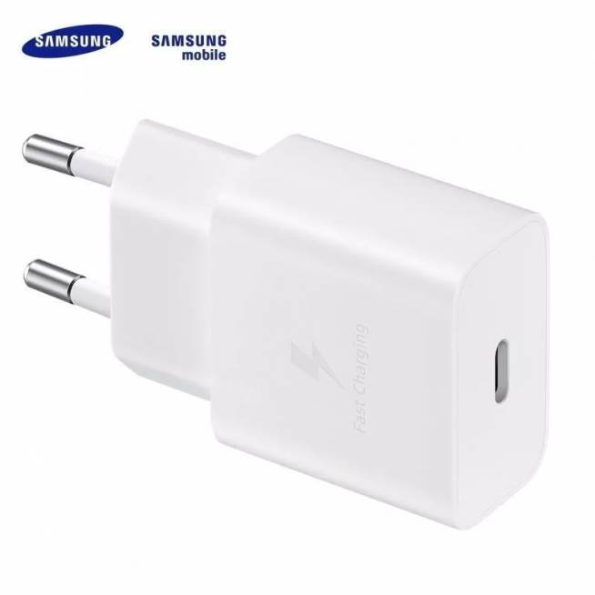 Adapteris Samsung EP-T1510, USB Type C, balta, 15 W