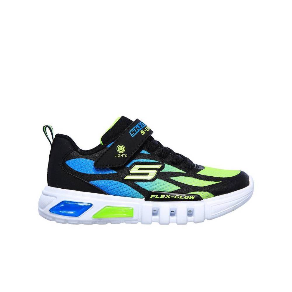 Skechers S Lights batai: Flex-Glow-Dezlo JR 400016L-BBLM