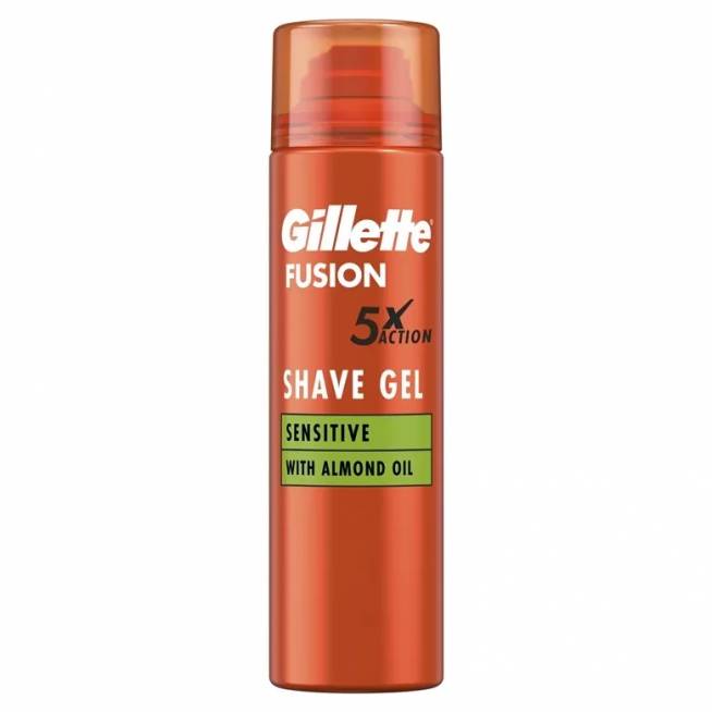 Skutimosi gelis Gillette series sensitive, 200 ml