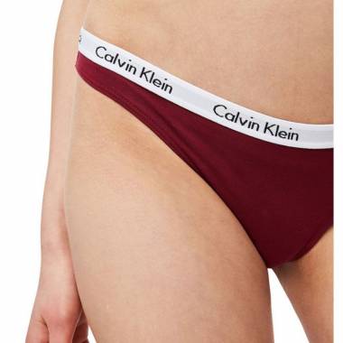 Calvin Klein 3 pakuotės tamprės W QD3587E apatinis trikotažas