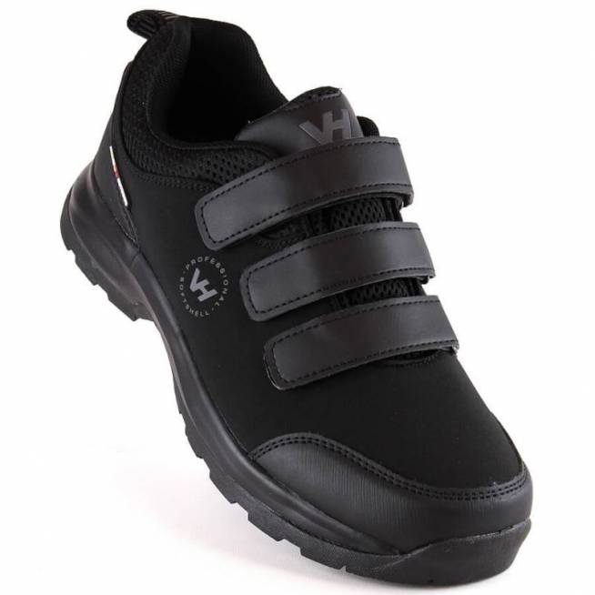 Vanhorn W WOL168 velcro trekingo batai, juodi