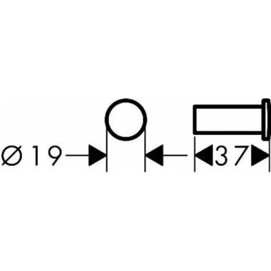 Hansgrohe āķis Logis Universal 41711000