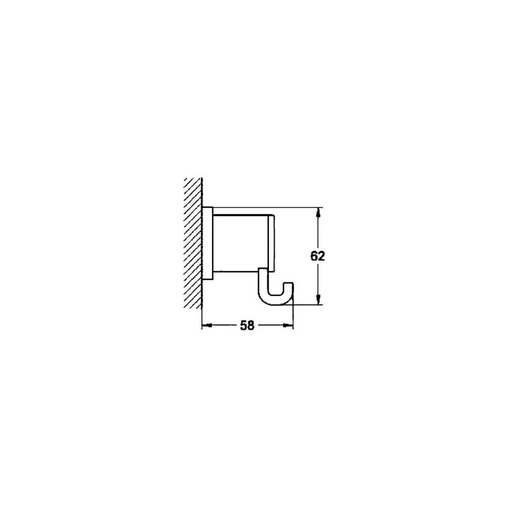 Grohe āķis Allure 40284000