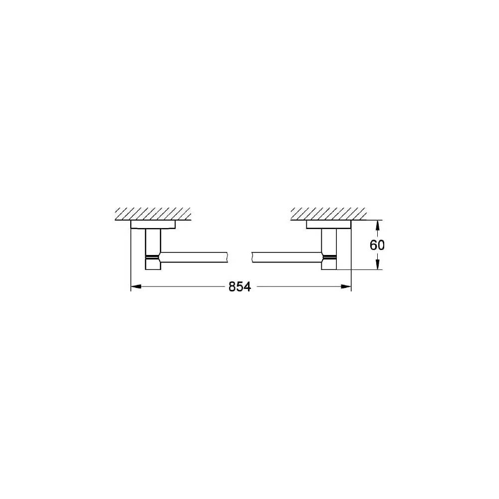 "Grohe" rankšluosčių laikiklis "Essentials" 40386000