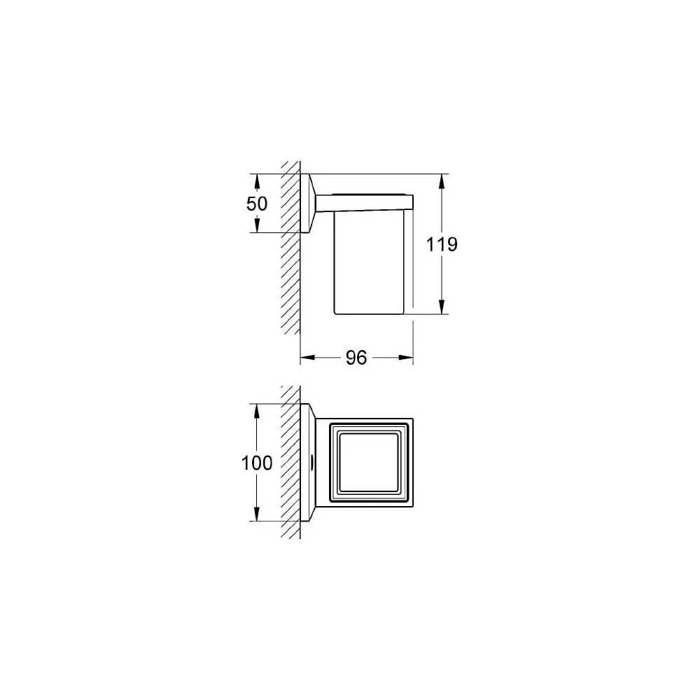 Grohe glāze Allure Brilliant 40493000