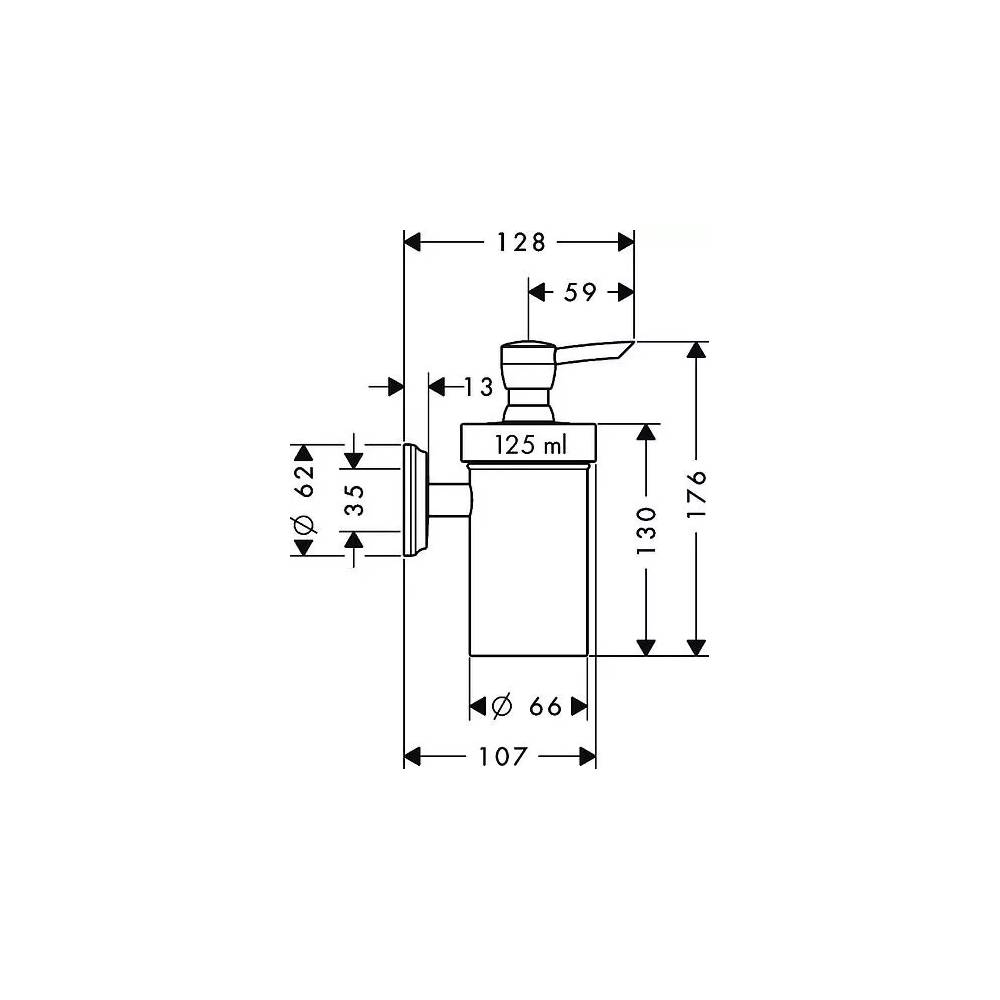 Hansgrohe dozatoriai Logis Classic 41614000