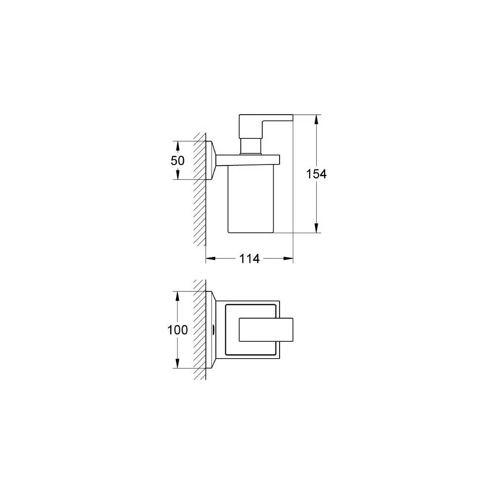 "Grohe" dozatoriai "Allure Brilliant" 40494000