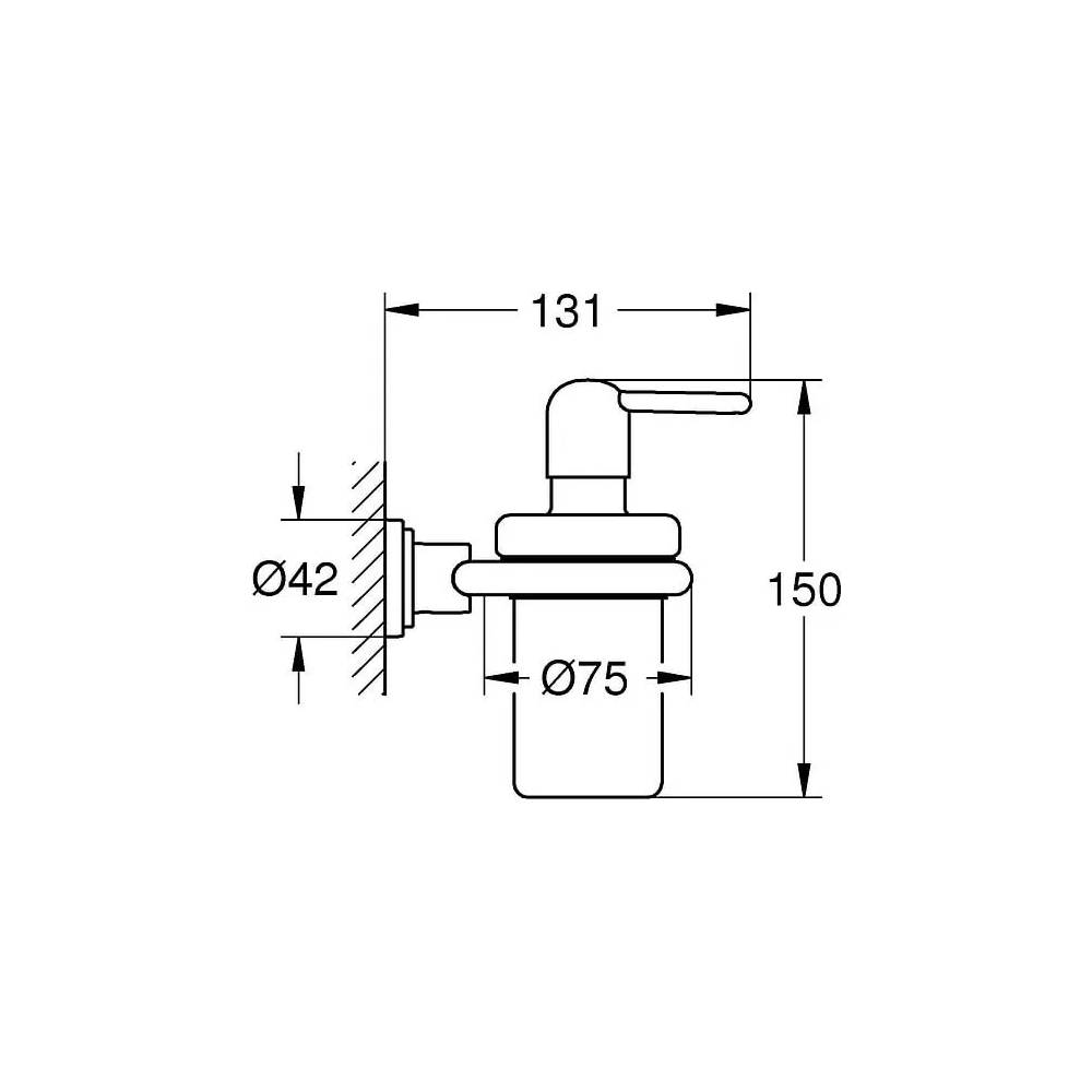 "Grohe" dozatoriai "Atrio" 40306000