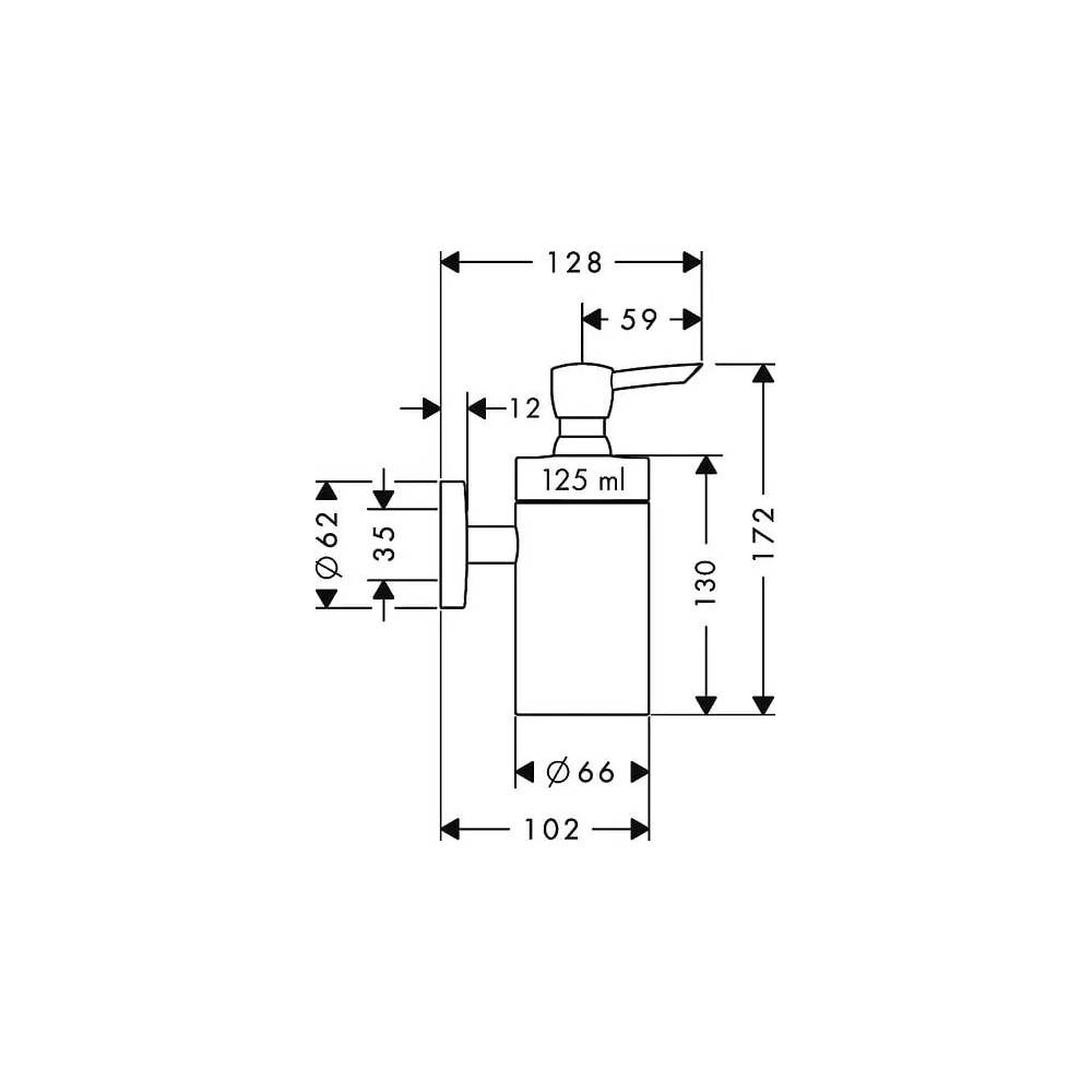 "Hansgrohe" dozatoriai "Logis