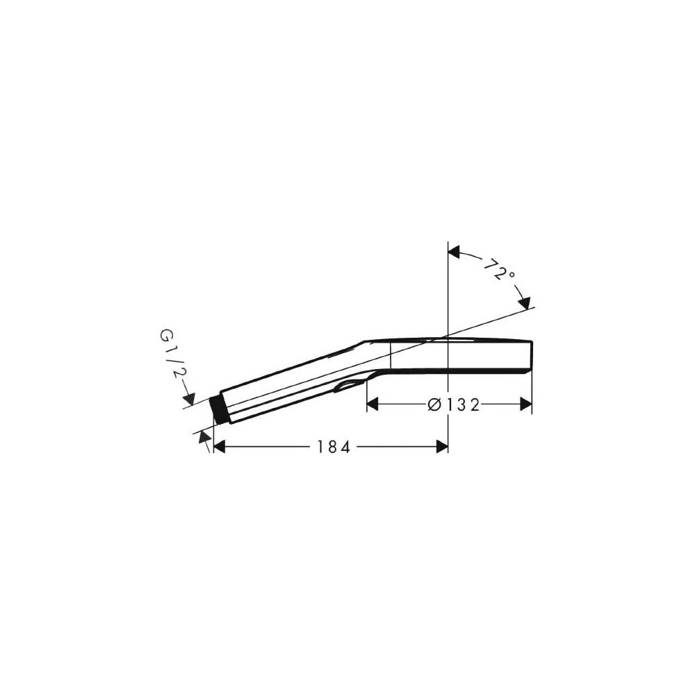 "Hansgrohe Rainfinity" rankinis dušas 26864000