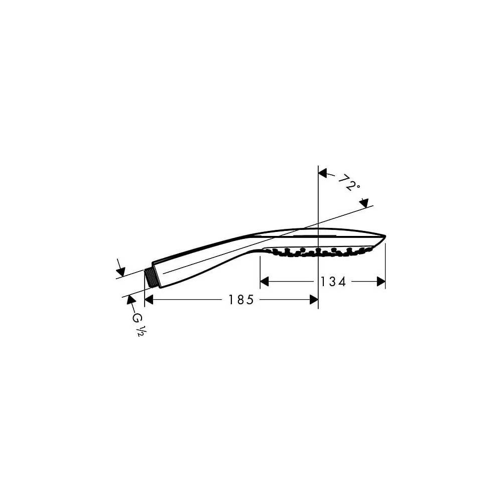 "Hansgrohe PuraVida" rankinis dušas 28557400