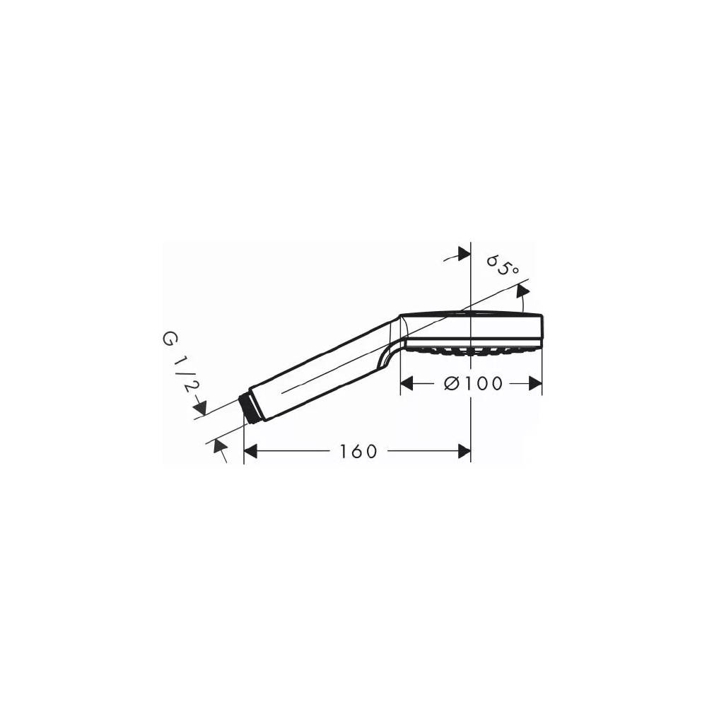 "Hansgrohe" rankinis dušas "Crometta 1jet" 26331400