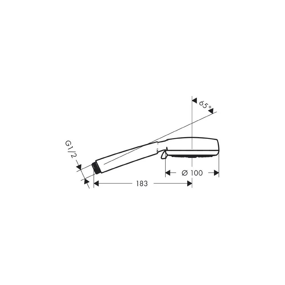 "Hansgrohe" rankinis dušas "Crometta 100 Vario" 26824400