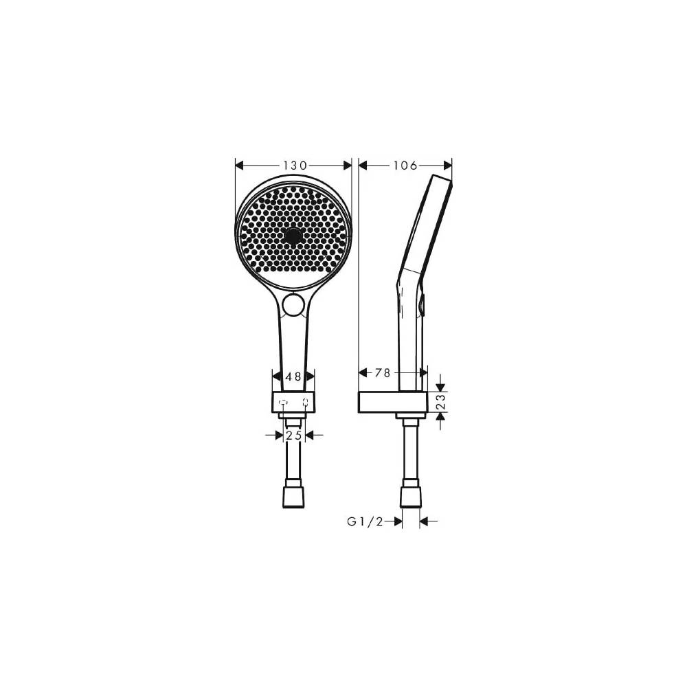 "Hansgrohe Rainfinity" rankinis dušas 26852700