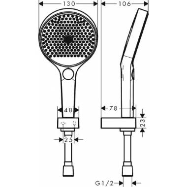 "Hansgrohe Rainfinity" rankinis dušas 26852700