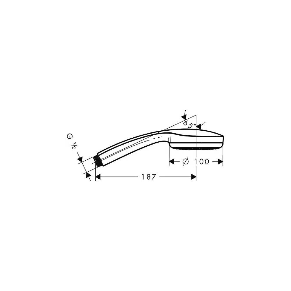 "Hansgrohe" dušo kabina "Croma 100 Multi" 28536000