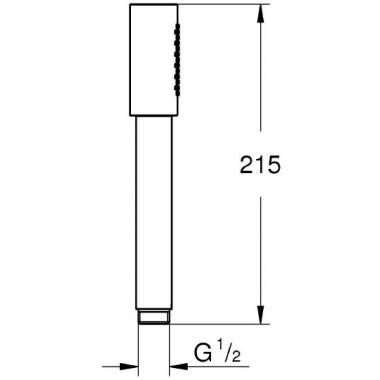 "Grohe" rankinis dušas "Sena Stick" 28341000