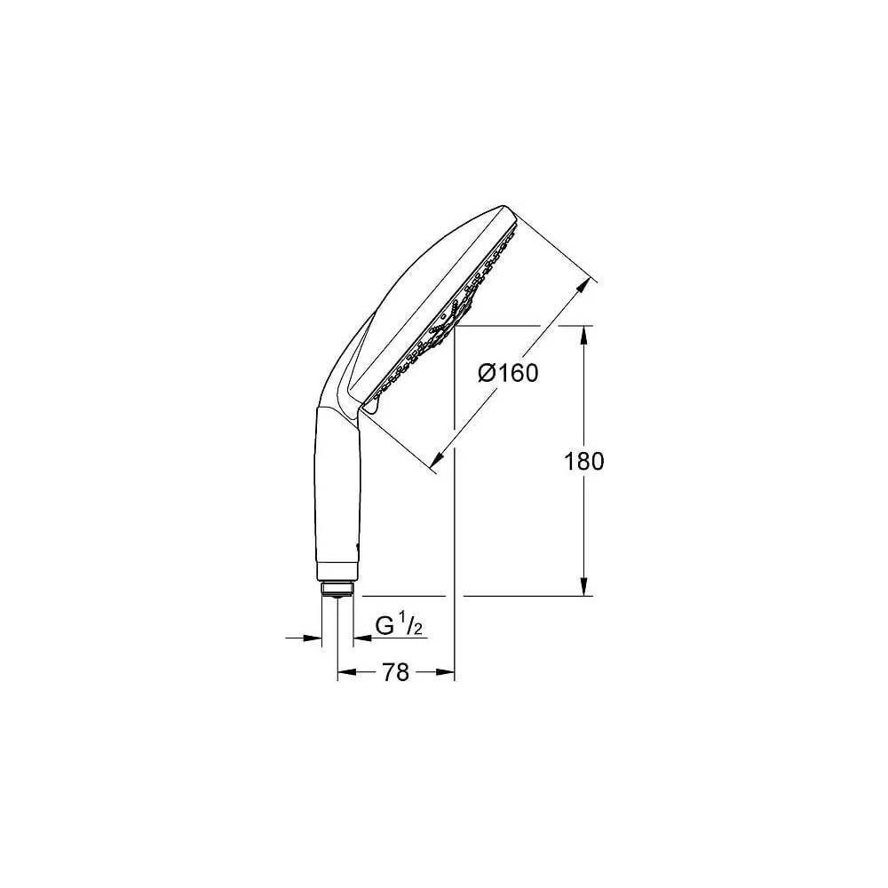 Grohe rokas duša Rainshower Classic 28765000