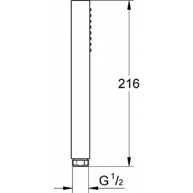 "Grohe" rankinis dušas "Euphoria Cube Stick" 27699000