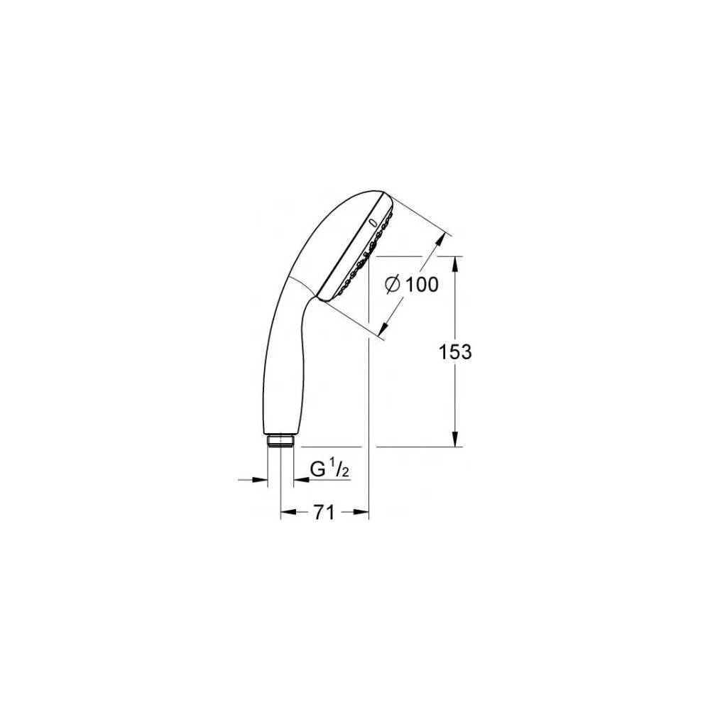 "Grohe Rustic" dušo kabina "New Tempesta" 26085001