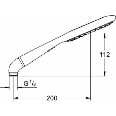 "Grohe" lietaus dušas "Rainshower Icon" 27276LS0