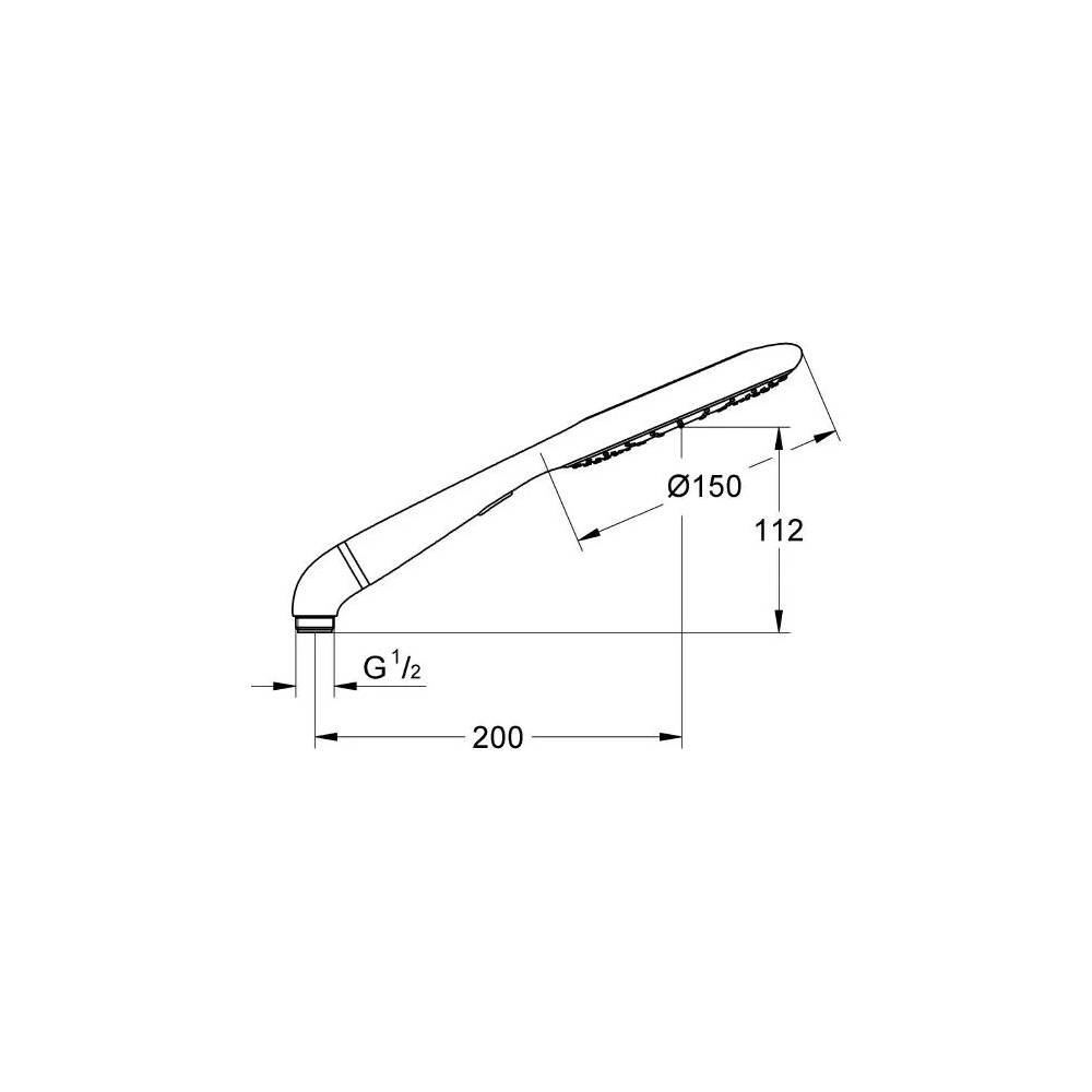 "Grohe" lietaus dušas "Rainshower Icon" 27276000