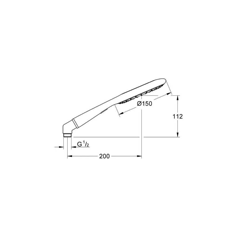 "Grohe" lietaus dušas "Rainshower Icon" 27628000