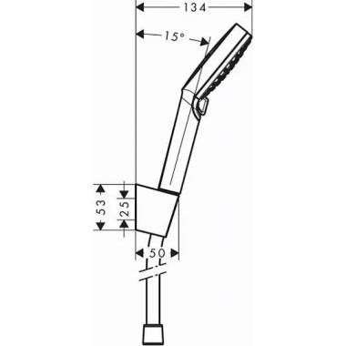 "Hansgrohe" dušo rinkinys "Crometta Vario" 26691400