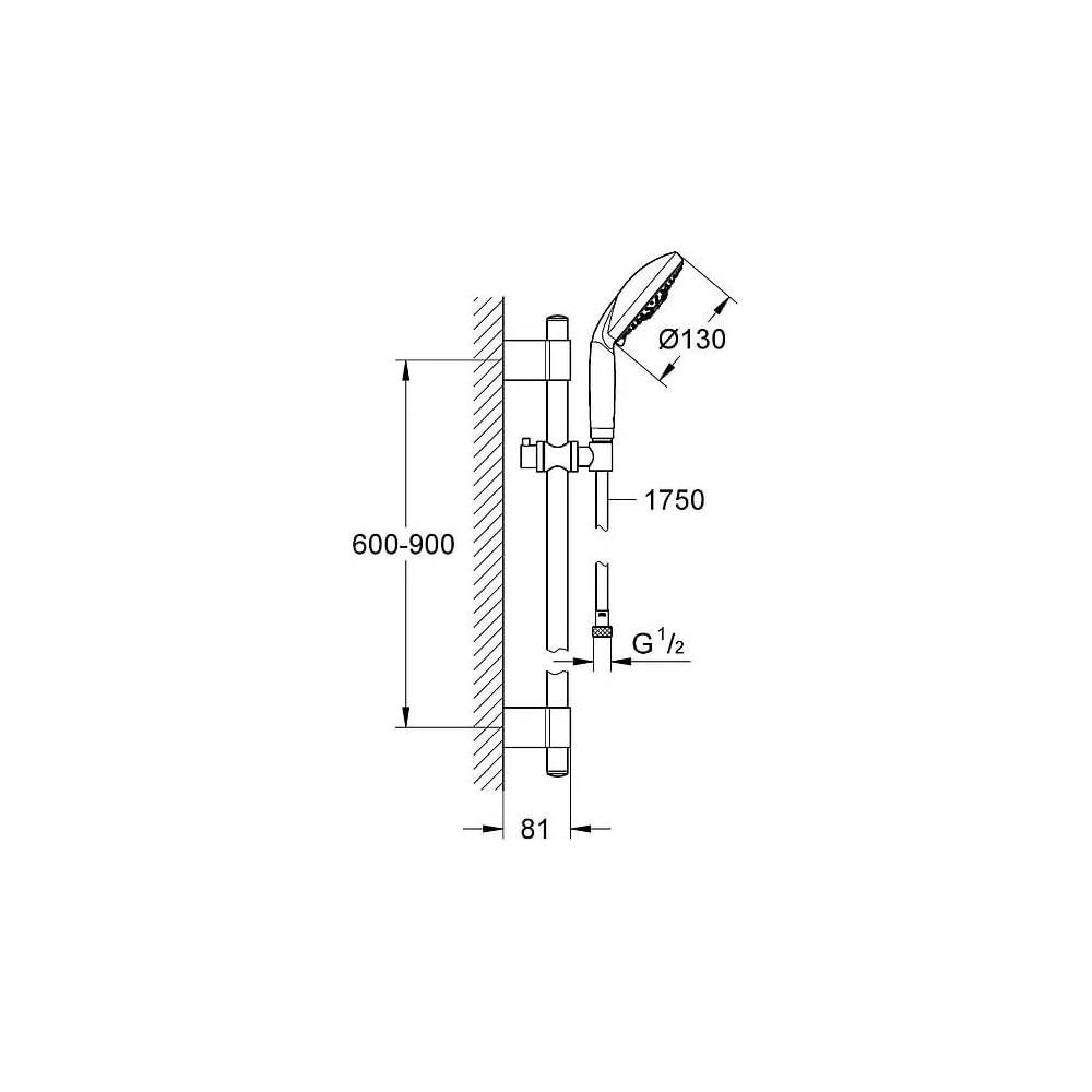 "Grohe" dušo rinkinys "Rainshower Classic" 28769001