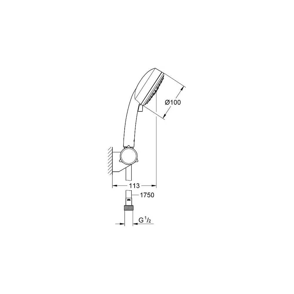 "Grohe" dušo rinkinys "Tempesta Cosmopolitan" 27584002