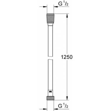 "Grohe" dušo žarna "Silverflex" 28362DA0