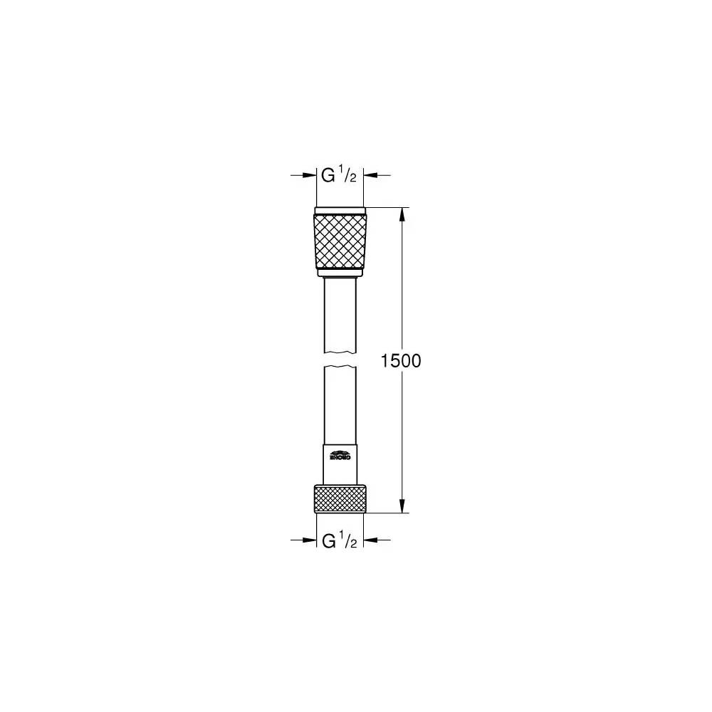 "Grohe" dušo žarna "Relexaflex" 28151L01