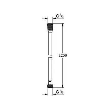 "Grohe" dušo žarna "Silverflex Longlife" 26335000