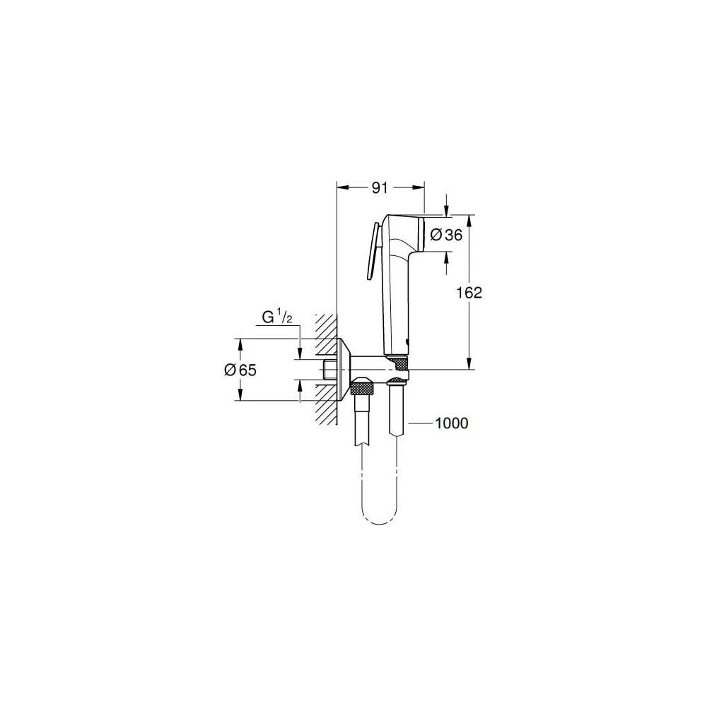 "Grohe" higieninis dušas "Tempesta-F" 26356IL0