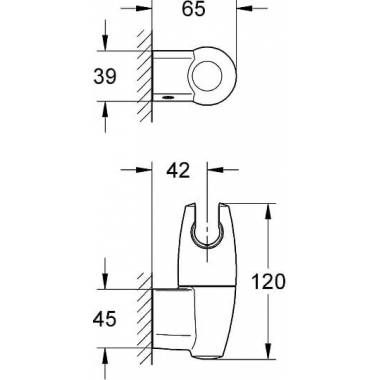 "Grohe" dušo kabinos "Movario" 28401000