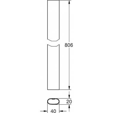 Grohe dušas stienis Rainshower SmartControl 48349000