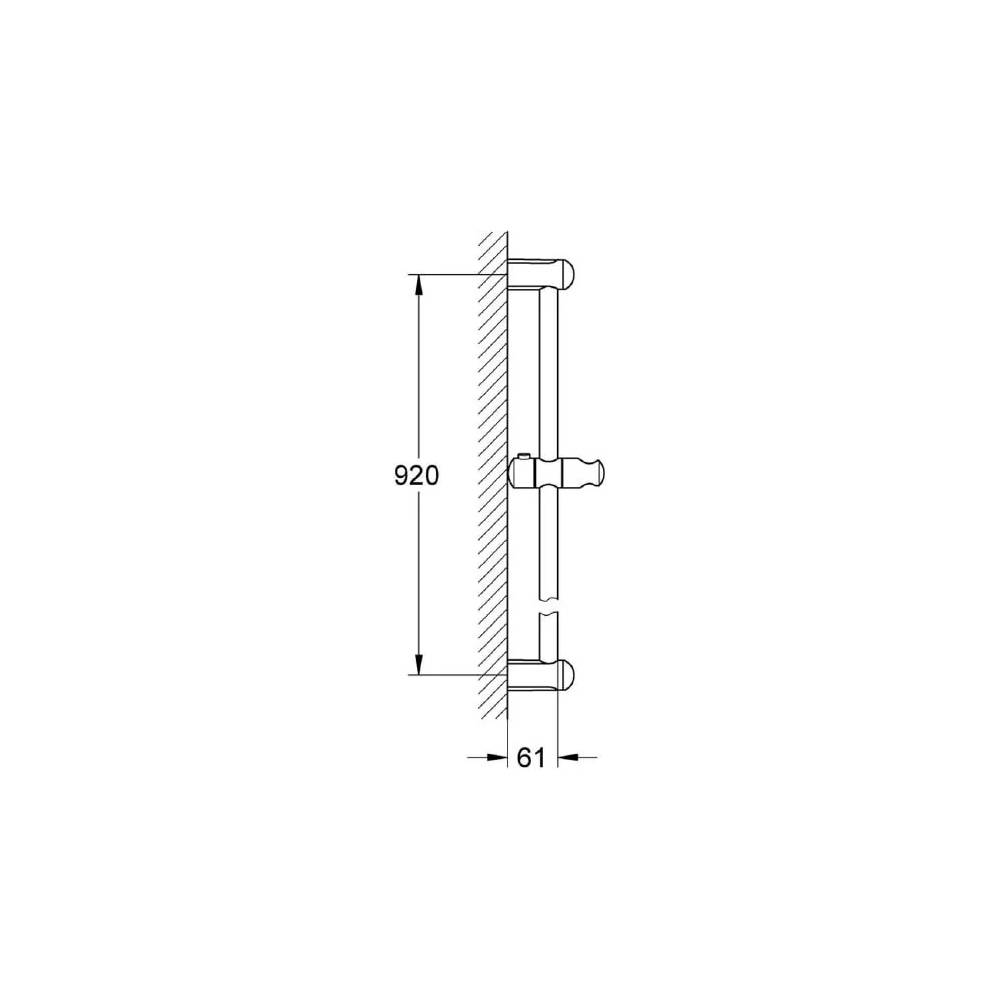 "Grohe" dušo stienis "Tempesta Classic" 27524000