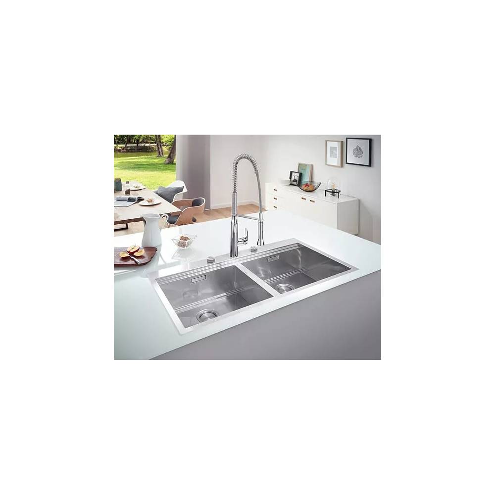 "Grohe" virtuvės kriauklė K800 31585SD0