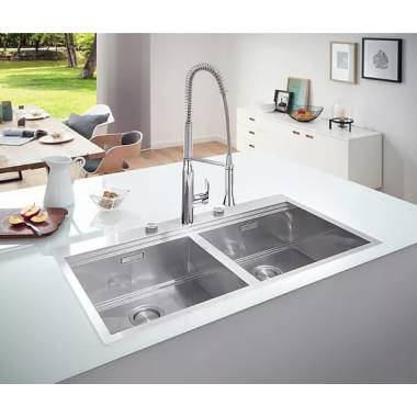 "Grohe" virtuvės kriauklė K800 31585SD0