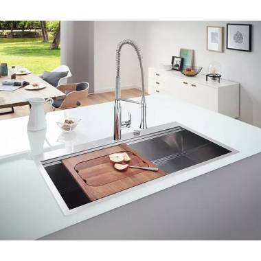 "Grohe" virtuvės kriauklė K800 31586SD0