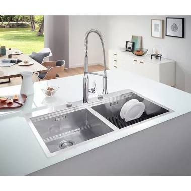 "Grohe" virtuvės kriauklė K800 31585SD0