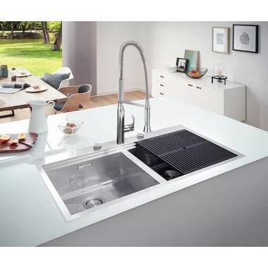 "Grohe" virtuvės kriauklė K800 31585SD0