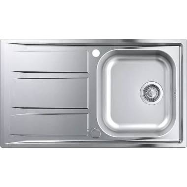 Komplektas: Grohe Concetto 31570SD0 Virtuvės kriauklė K400 31566SD0 + maišytuvas Concetto 32663001