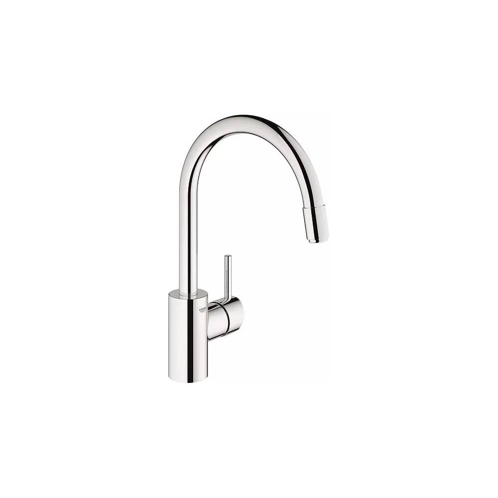 Komplektas: Grohe Concetto 31570SD0 Virtuvės kriauklė K400 31566SD0 + maišytuvas Concetto 32663001