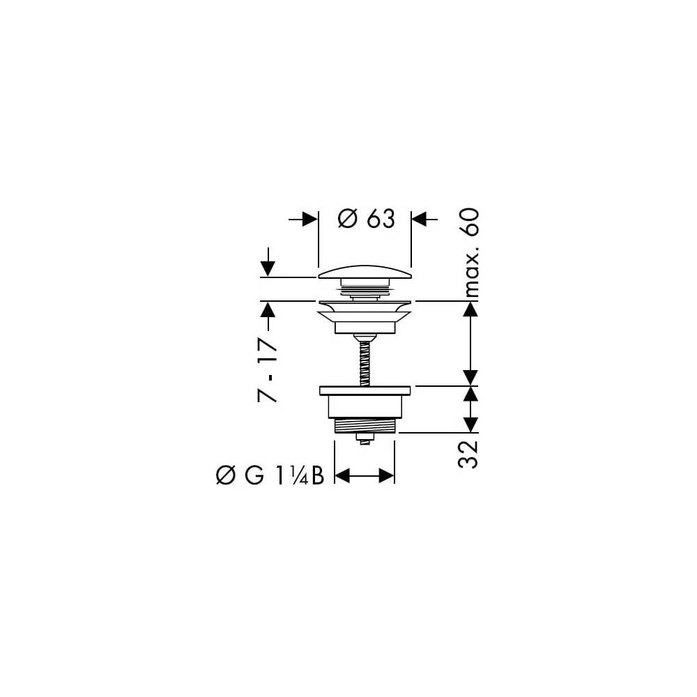 "Hansgrohe" praustuvo maišytuvas "PuraVida" 15075000