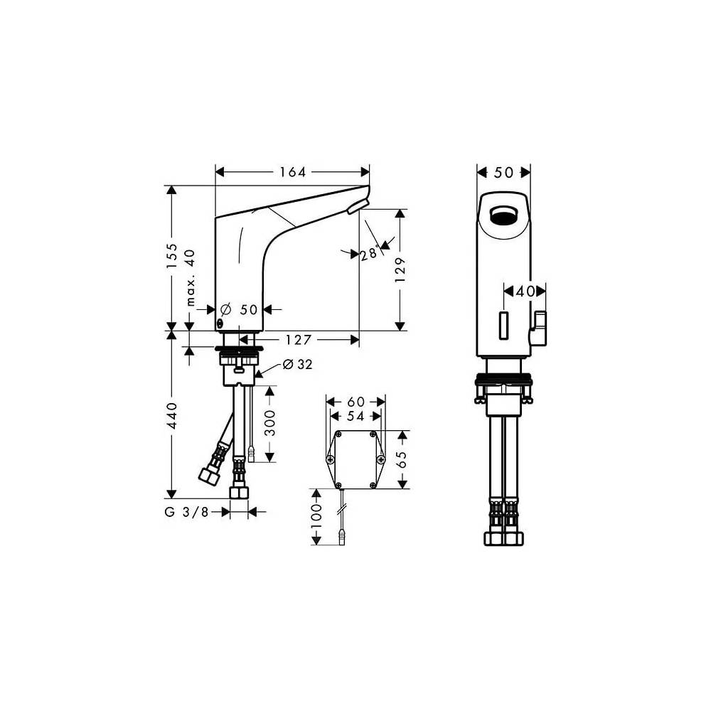 "Hansgrohe" praustuvo maišytuvas "Focus" 31171000