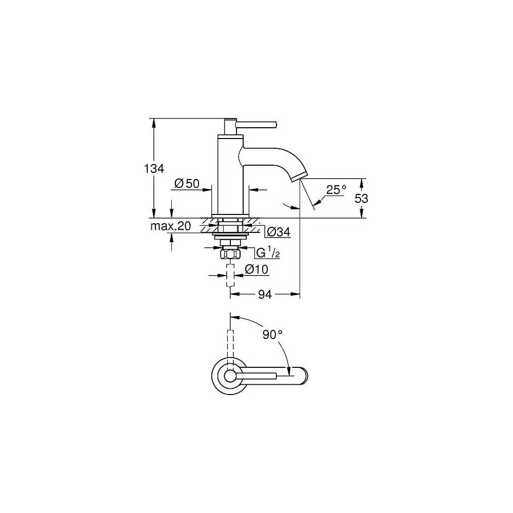 Grohe krāns Atrio New 20021003