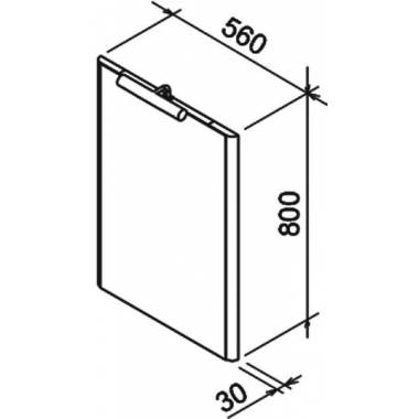 Ravak spogulis Rosa M 560