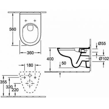 "Villeroy & Boch" sieninis puodas O'Novo 5660HRR1